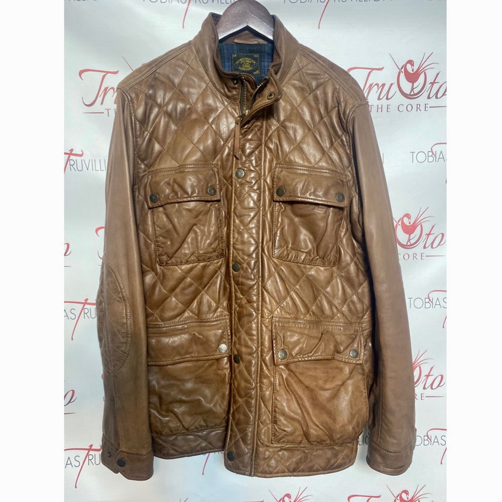 Lucky Brand Brown Leather Jacket